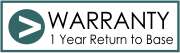 Warranty 1 year Return to Base