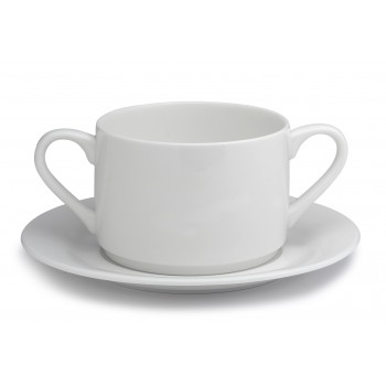 Glacier Soup Cup Saucer . FG SPC 022. FG SPS 175